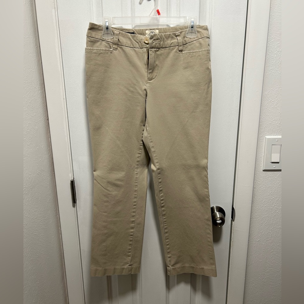 St. John's Bay Women's Straight Leg Khaki Pants